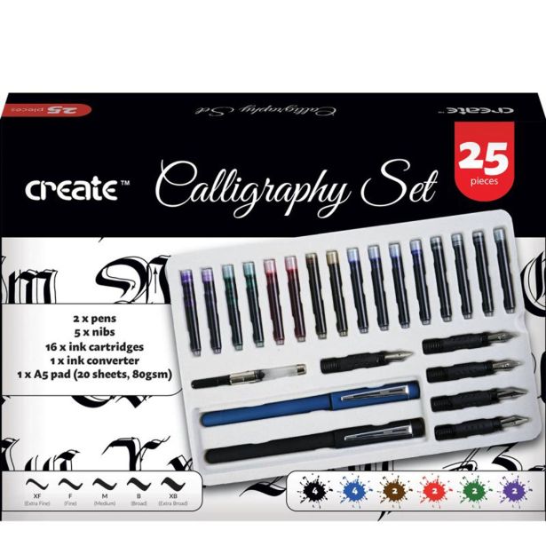 KALIGRAFSKI SET CREATE