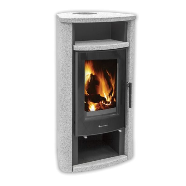 KAMINSKA PEČ LOKATERM BOGATIN ČRNA OBLOGA CHINA GREY