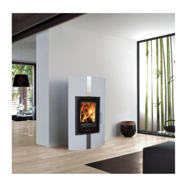 KAMINSKA PEČ LOKATERM BOGATIN ČRNA OBLOGA CHINA GREY