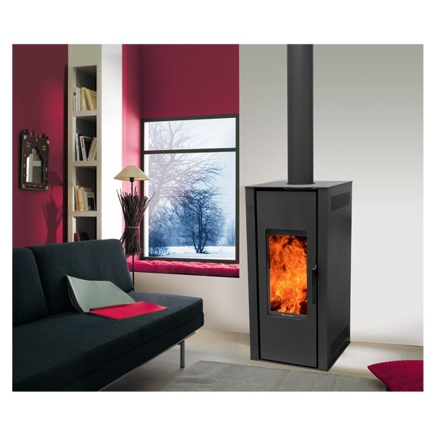 KAMINSKA PEČ LOKATERM KREDARICA ČRNA PLOČEVINA