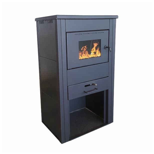 KAMINSKA PEČ TERMO SISTEM VALJEVAC LUX ČRNA