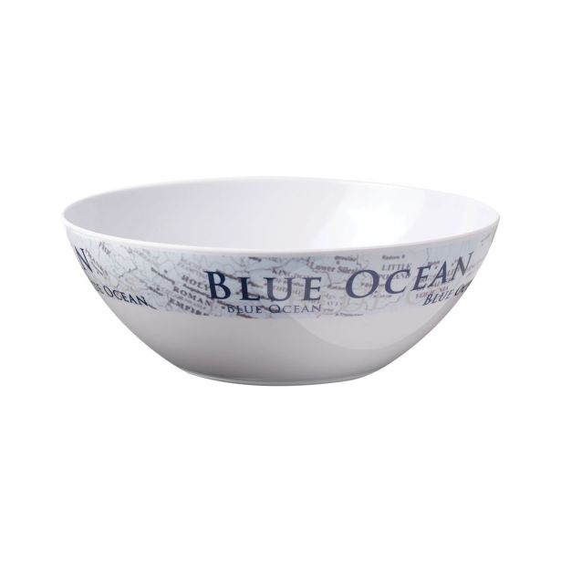 KAMP JEDILNI PRIBOR BRUNNER SKLEDA BLUE OCEAN FI 23.5 CM