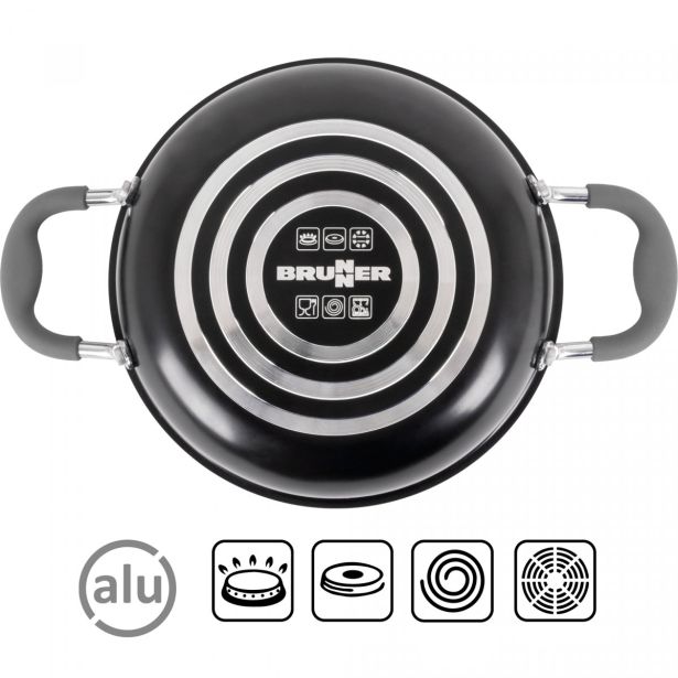 KAMP KUHINJSKI PRIPOMOČKI BRUNNER POSODA FLAVOR 7+1 FI 22 CM