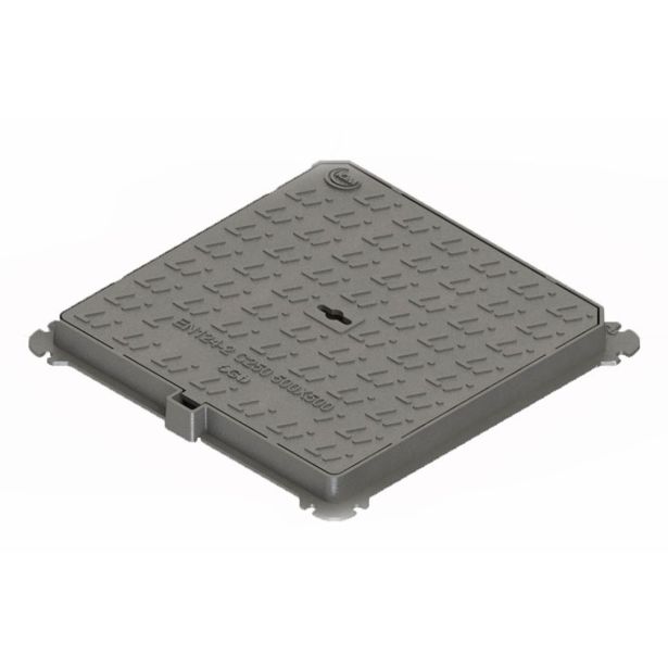 KANALSKI POKROV 2PR LTŽPOK.+OKVI. LINK B125KN 400X400 / 500X500.V =30MM