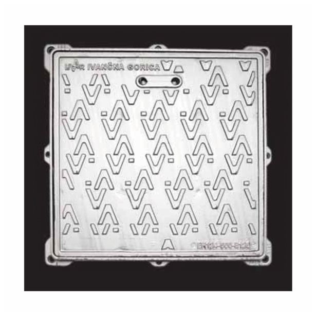 KANALSKI POKROV LIVAR POK.+OKV. 500X500 B125 520