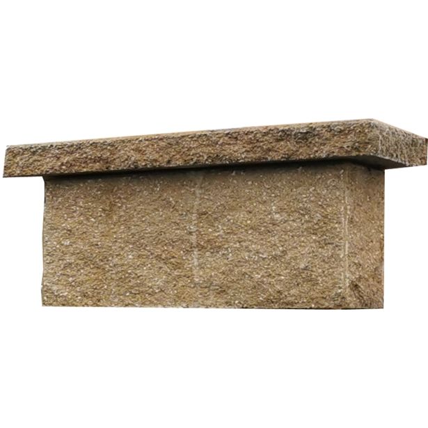 BETONSKI IZDELEK KOGRAD KAPA FUTURAX ŠTIRI. CEP. RUMENA ZA STEBER 48X27X5