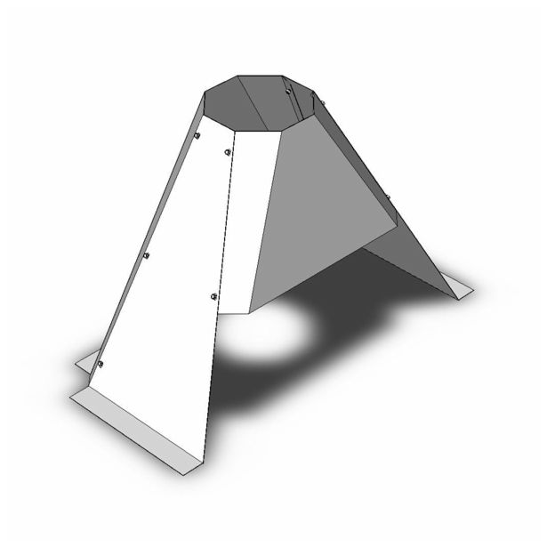 DELI IN PRIBOR ZA KAMIN SAROM KAPA ZA VRTNI KAMIN KOVINSKA