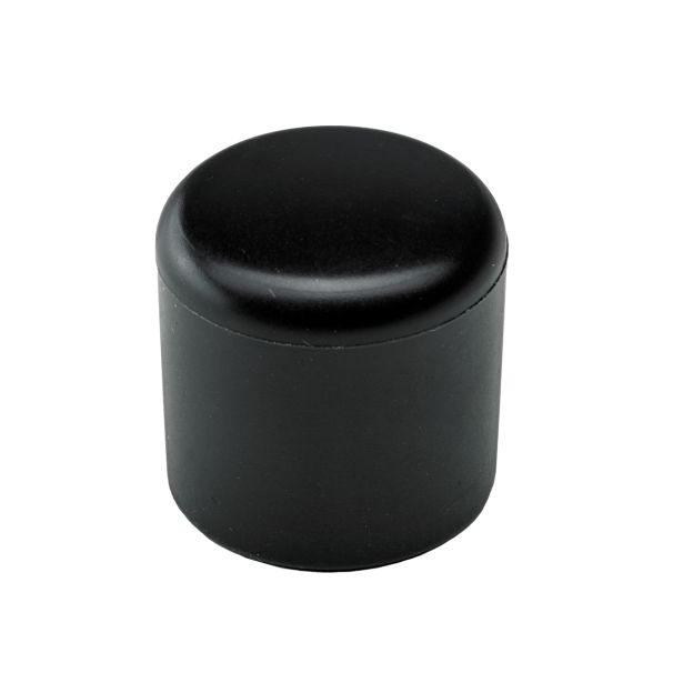 KAPICA ZA NOGO MIZE ALI STOLA HETTICH DIY FI 22 MM, ČRNA, V ZAVOJU JE 4 KOS