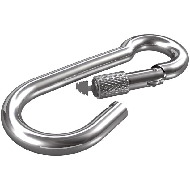 DODATEK DÖRNER + HELMER KARABINSKI KAVELJ A2 8X80MM NERJAVNI