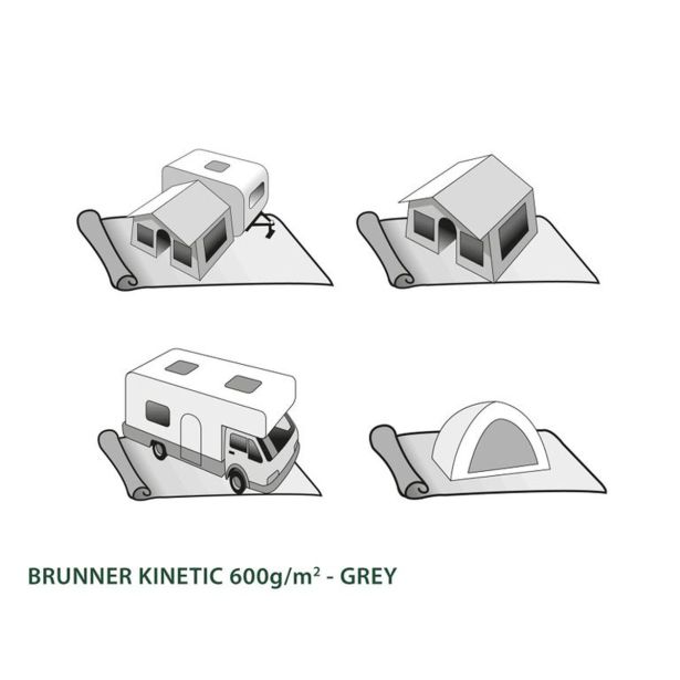 KARAVANING BRUNNER KINETIC 600, 250X500 PODLOGA ZA TENDO