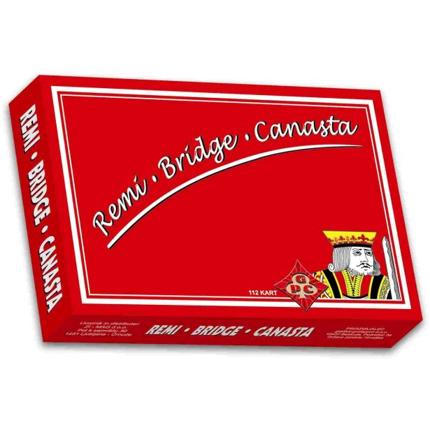 IGRALNE KARTE ZI-MAG KARTE REMI, BRIDGE, CANASTA