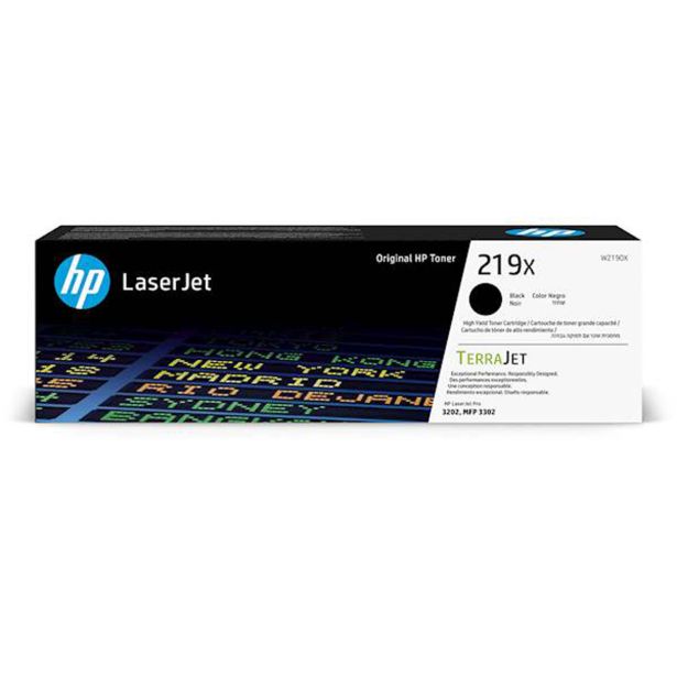 KARTUŠA/TONER HP 219X ČRN