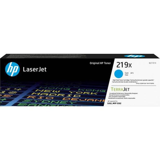 KARTUŠA/TONER HP 219X CYAN