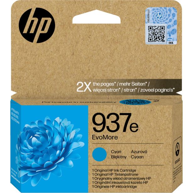KARTUŠA/TONER HP B-C 937E EVOMORE CYAN
