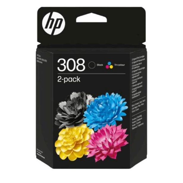 KARTUŠA/TONER HP KOMPLET ČRNIL HP 308 Č+B