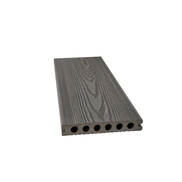 WPC DESKA ZA TERASO KAVA 3D 2200X140X23 MM 3D LES/OZKO REBRANA