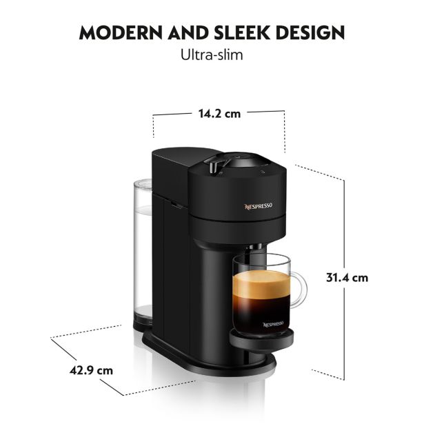 KAVNI APARAT, KAPSULE NESPRESSO VERTUO NEXT MAT