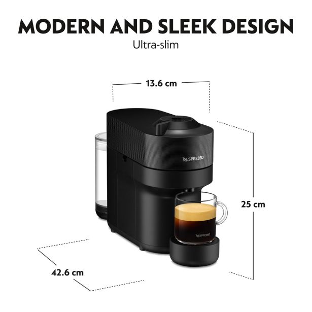 KAVNI APARAT, KAPSULE NESPRESSO VERTUO POP ČRN