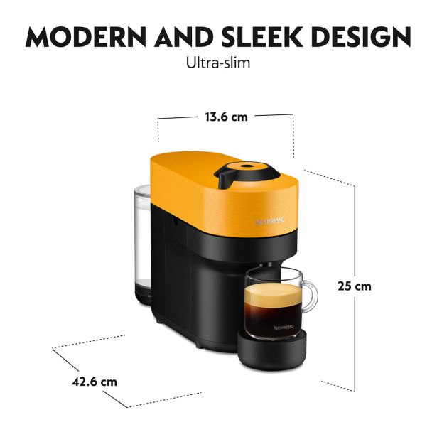 KAVNI APARAT, KAPSULE NESPRESSO VERTUO POP RUMEN