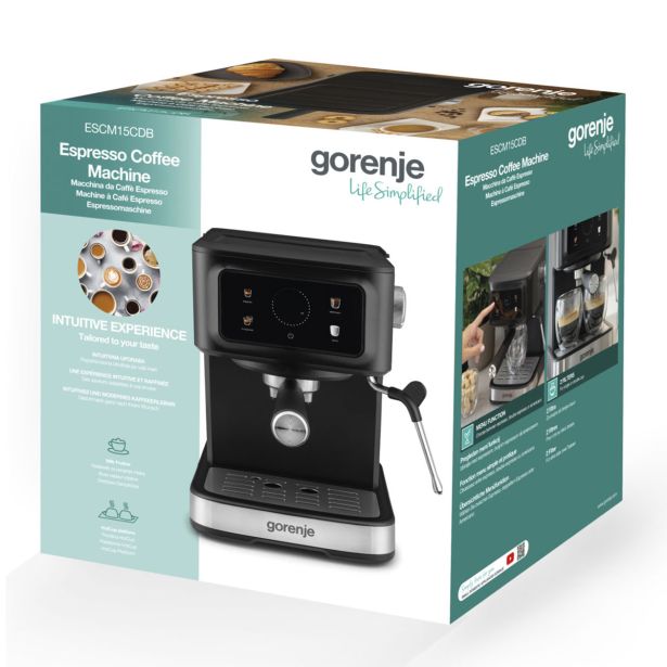 ESPRESSO KAVNI APARAT GORENJE ESCM15CDB