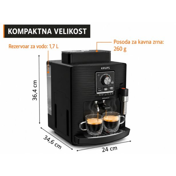 ESPRESSO KAVNI APARAT KRUPS EA5008E0