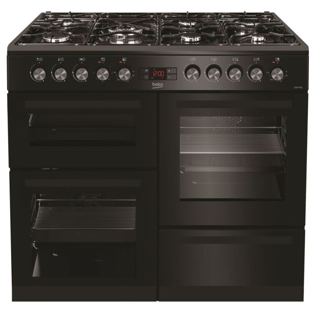 PLINSKI ŠTEDILNIK BEKO KDVF100K