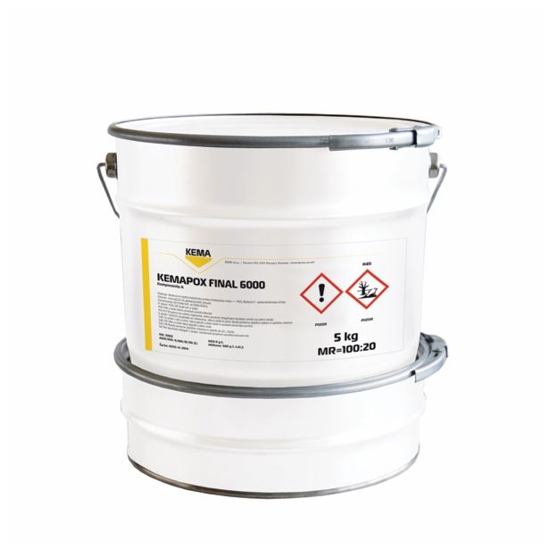 ZAŠČITNI PREMAZ KEMA KEMAPOX C 6500 AQUA RAL.:7035 6KG (5+1/A+B)