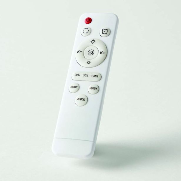 NADGRADNA STROP. SVETILKA KENNIE 1X60W, WW,CCT,DIM FI 495 MM, DALJ.UPRAV.