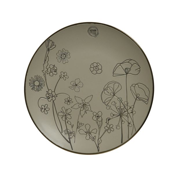 SERVIRNI KROŽNIK DECORIS 27 CM KERAMIČNI