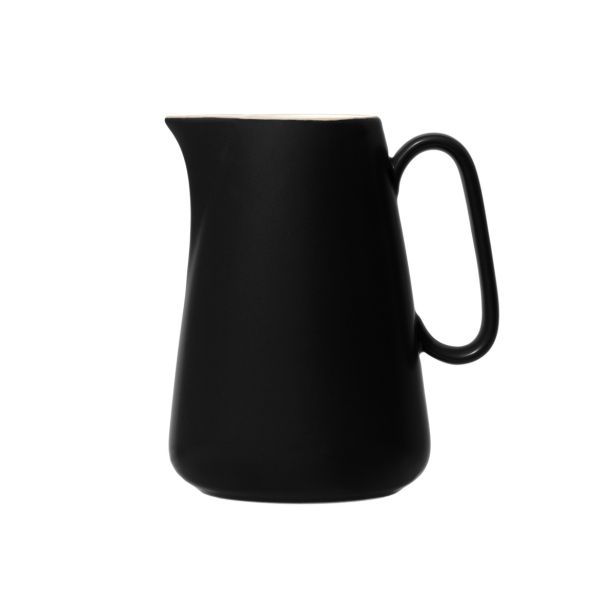 KERAMIČNI SERVIRNI VRČ MAKU 1 L V ČRNI BARVI
