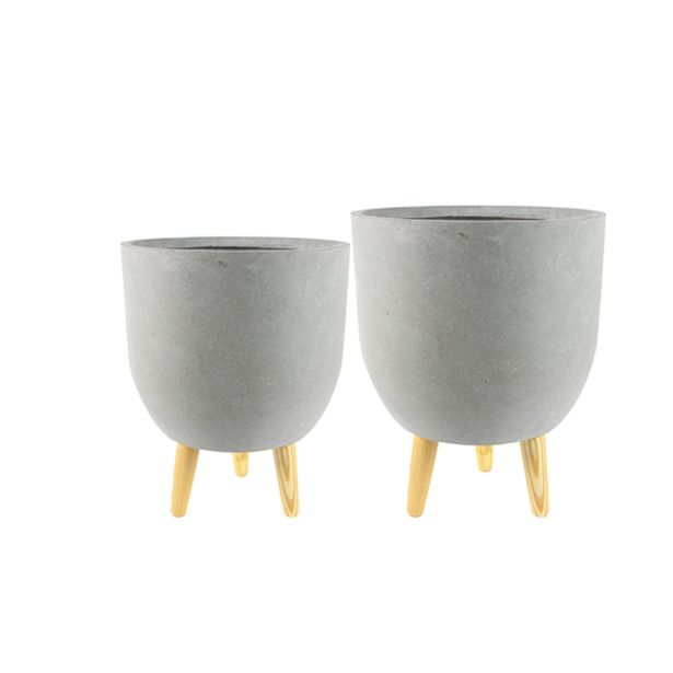 KERAMIČNI NOTRANJI LONEC TS 2/1 RUTH SV. SIV 32 H41