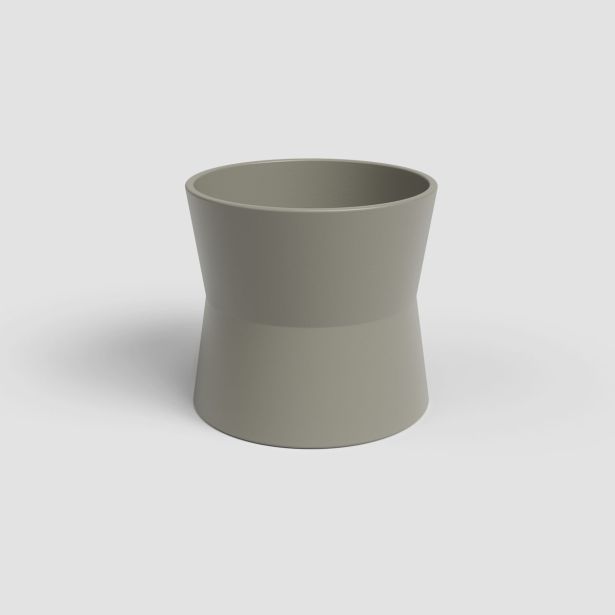 KERAMIČNI NOTRANJI LONEC ARTEVASI DIANA 11 CM TAUPE