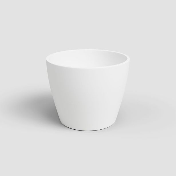 KERAMIČNI NOTRANJI LONEC ARTEVASI NUBIA 9 CM BEL