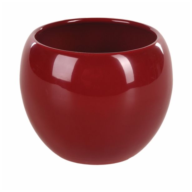 KERAMIČNI NOTRANJI LONEC HORTER BUČA 510/12 VINSKO RDEČ