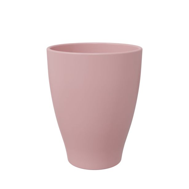 KERAMIČNI NOTRANJI LONEC CARLY 130 ROZA MAT 129X166MM ZA ORHIDEJE L12