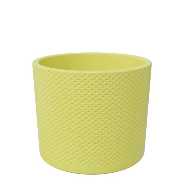 KERAMIČNI NOTRANJI LONEC EVI 150 PASTELNO ZELENA GLOSS 150X131MM ZA L13/14