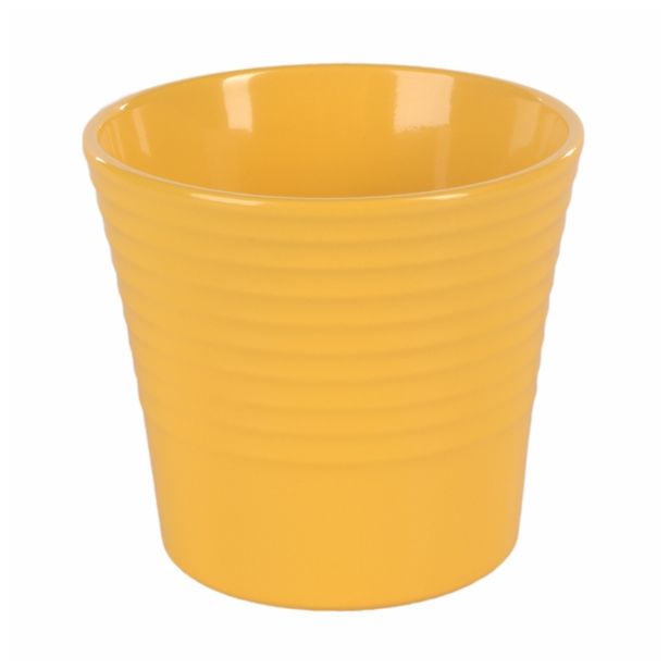 KERAMIČNI NOTRANJI LONEC HORTER 711 RUMEN 14 CM