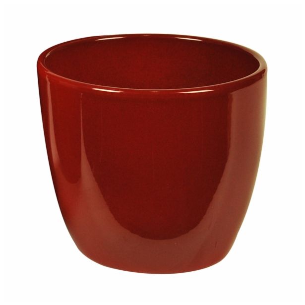 KERAMIČNI NOTRANJI LONEC HORTER 909 22 CM BORDO RDEČ