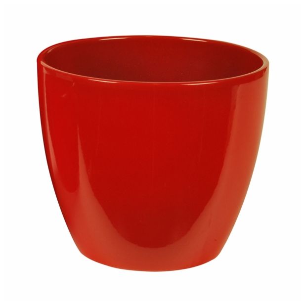 KERAMIČNI NOTRANJI LONEC HORTER 909 22 CM RDEČ