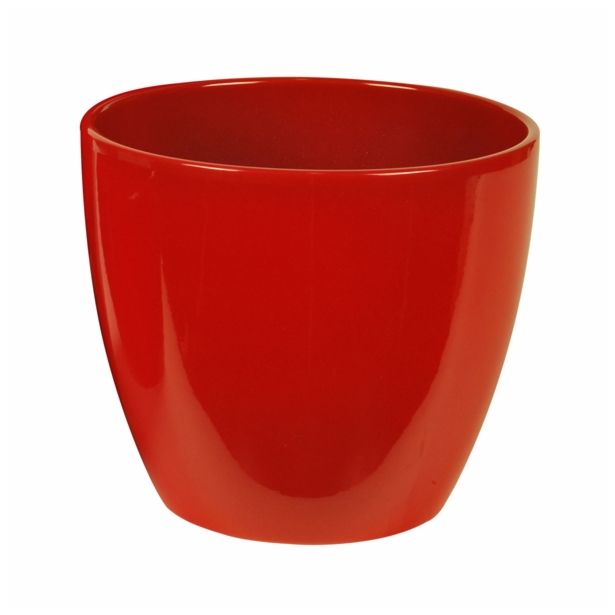 KERAMIČNI NOTRANJI LONEC HORTER 909 25 CM RDEČ