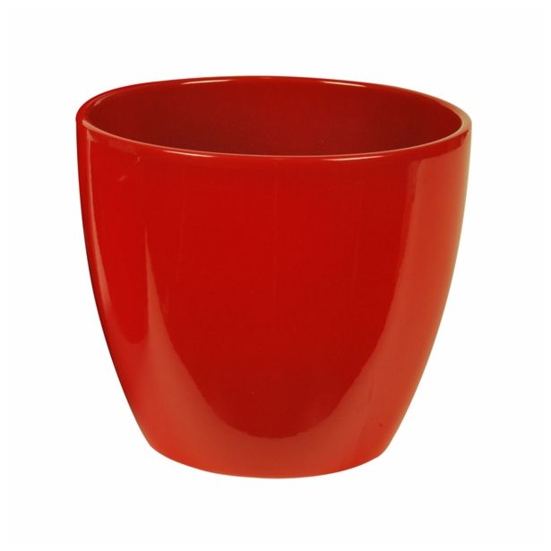 KERAMIČNI NOTRANJI LONEC HORTER 909 28 CM RDEČ