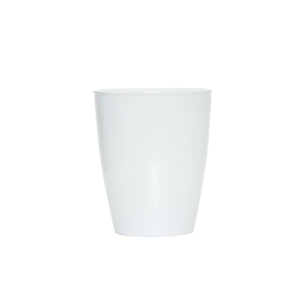 KERAMIČNI NOTRANJI LONEC NARANJA 14 CM BELA