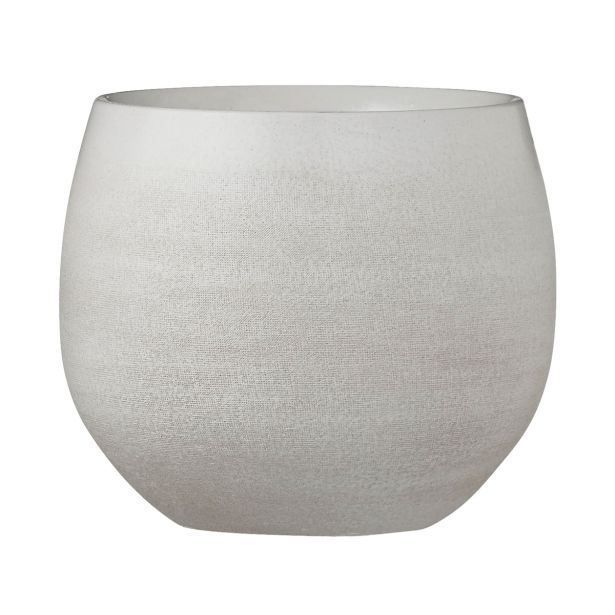 DOURO LONEC OKROGEL UMAZANO BEL- H18XD20CM