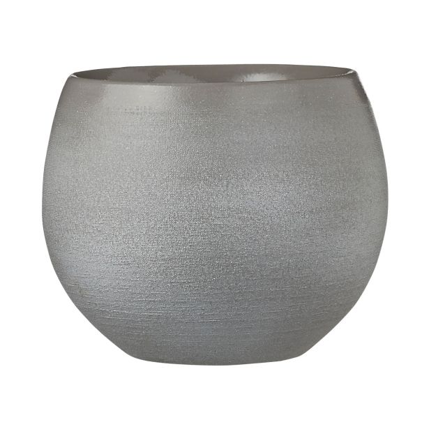 DOURO LONEC OKROGEL SVETLO SIV - H15XD18CM