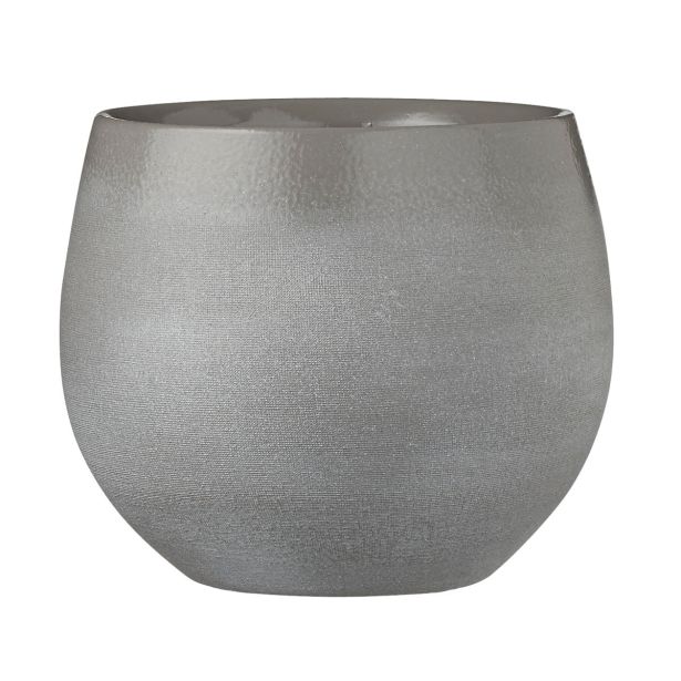 DOURO LONEC OKROGEL SVETLO SIV - H18XD20CM