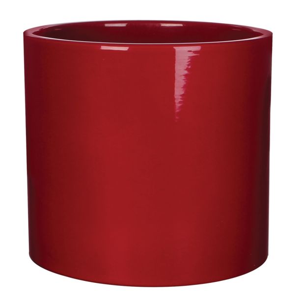 KERAMIČNI NOTRANJI LONEC MICA ERA RDEČ H12.5XD13.5CM