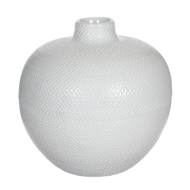 GABRIEL STEKLENICA BELA- H25XD26CM