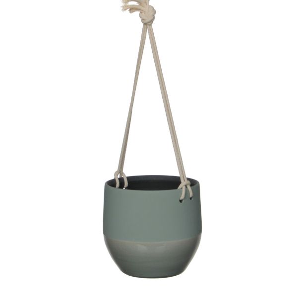 KARI LONEC VISEČ ZELEN - H15XD16CM