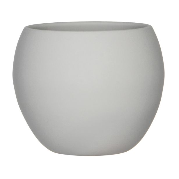 MONET LONEC OKROGEL BEL- H13,5XD15,5CM