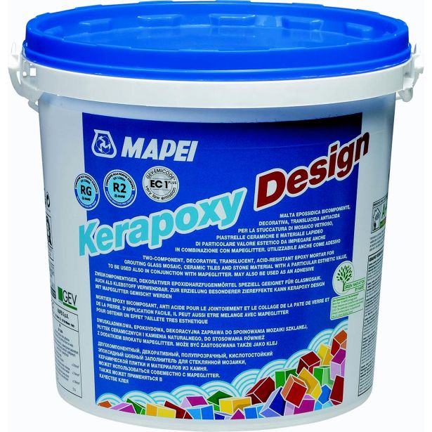 FUGIRNA MASA 2K MAPEI KERAPOXY DESIGN 113 3KG CEMENT SIVA